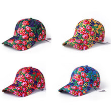 Load image into Gallery viewer, Kokum Floral Hat Assorted Colours
