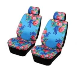 Floral Art Seat Covers