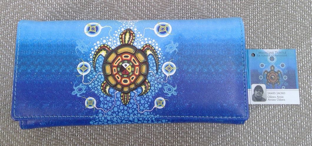 Ladies Medicine Turtle wallet