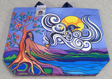 Load image into Gallery viewer, Indigenous Collection Large Canvas Tote Bags
