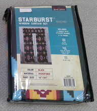 Load image into Gallery viewer, Starburst Window Curtain Set
