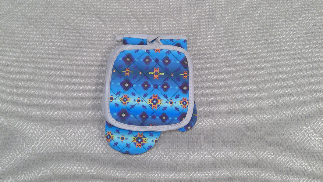 Oven Mitt Sets Medicine Wheel In A Few Different Colours